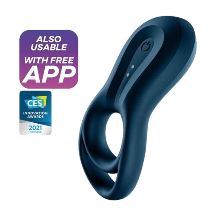SATISFYER Anell vibrador per al penis amb app EPIC DUO