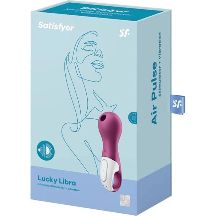 SATISFYER Clitorissauger mit Vibration LUCKY LIBRA D-230697