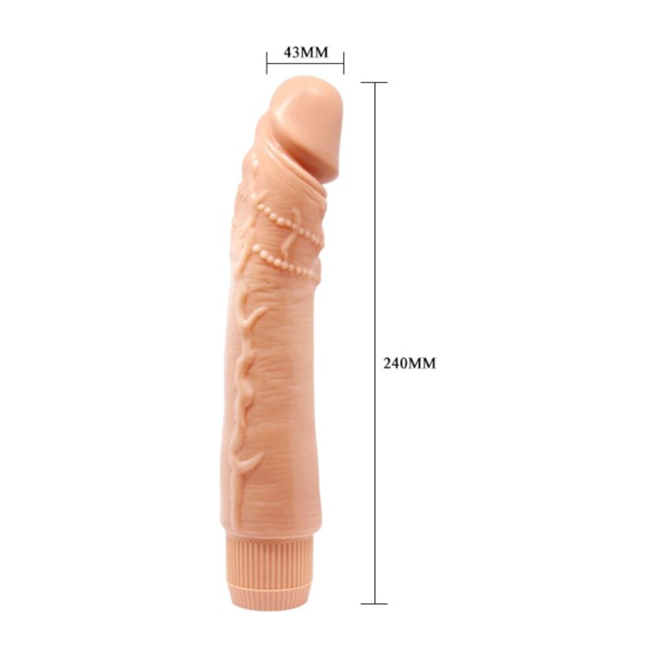 BAILE Realistisk vibratör DYBBUK 24 CM D-242511VAR