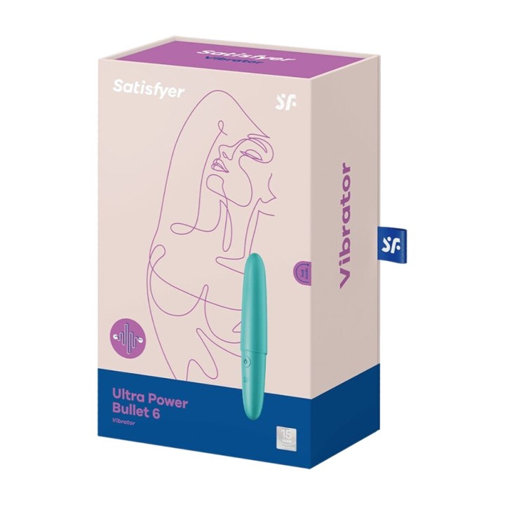 SATISFYER Trillervibrator ULTRA POWER BULLET 6 D-229784VAR