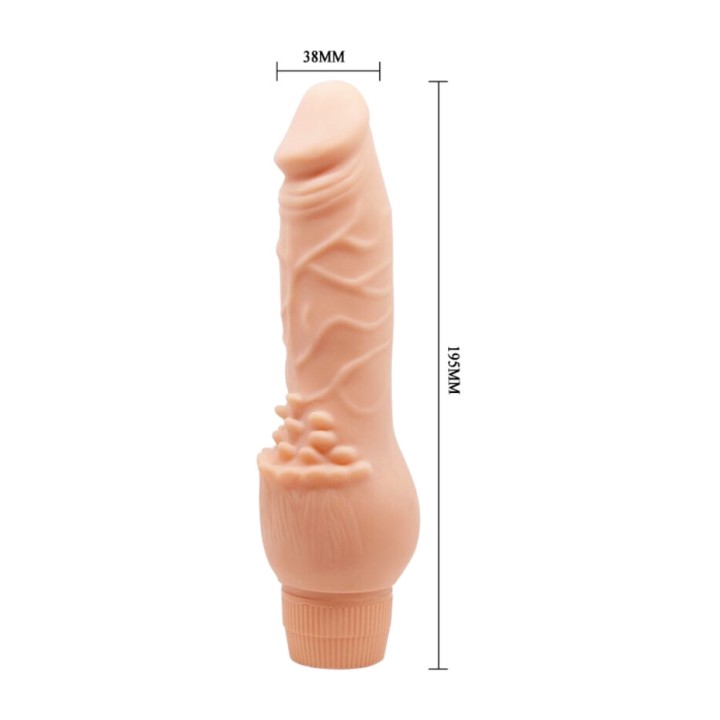 BAILE Realistische vibratiespeeltuig BARBARA 19,5 CM