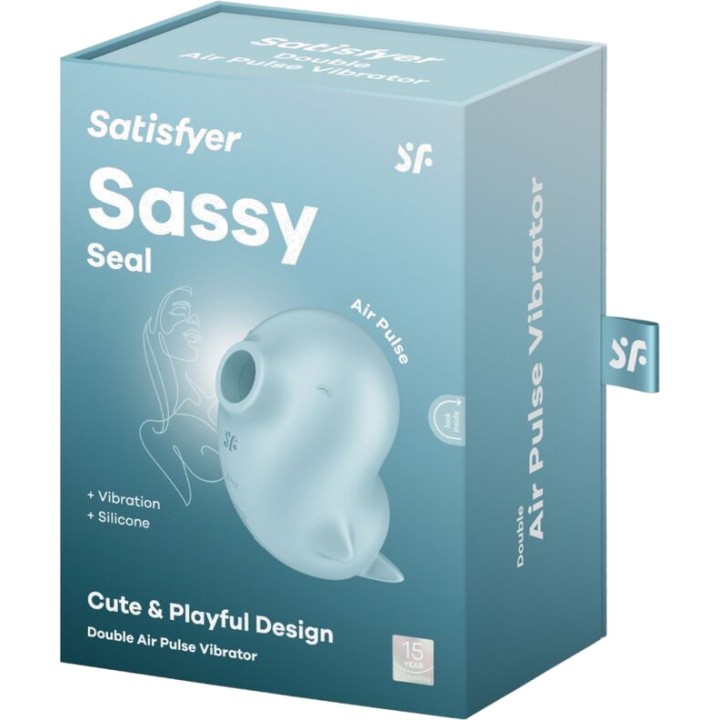 SATISFYER Klitorislock med vibration SASSY SEAL D-241216