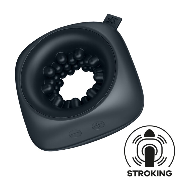 SATISFYER Férfi vibrációs maszturbátor RING STROKER D-238138