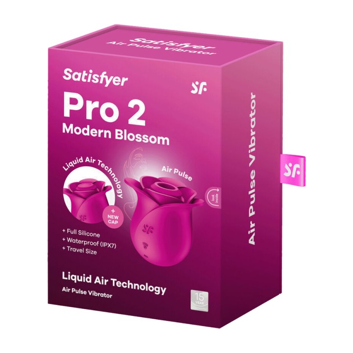 SATISFYER Cliterossuctorm vibrator AIR PULSE PRO 2 MODERN