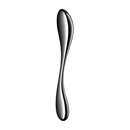 dildo en acier inoxydable à double usage star force 3