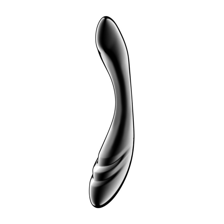 SATISFYER Dildo de aço inoxidável duplo uso PURE GRAVITY 3