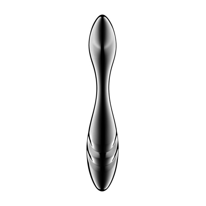 SATISFYER Dildo en acier inoxydable à double usage PURE