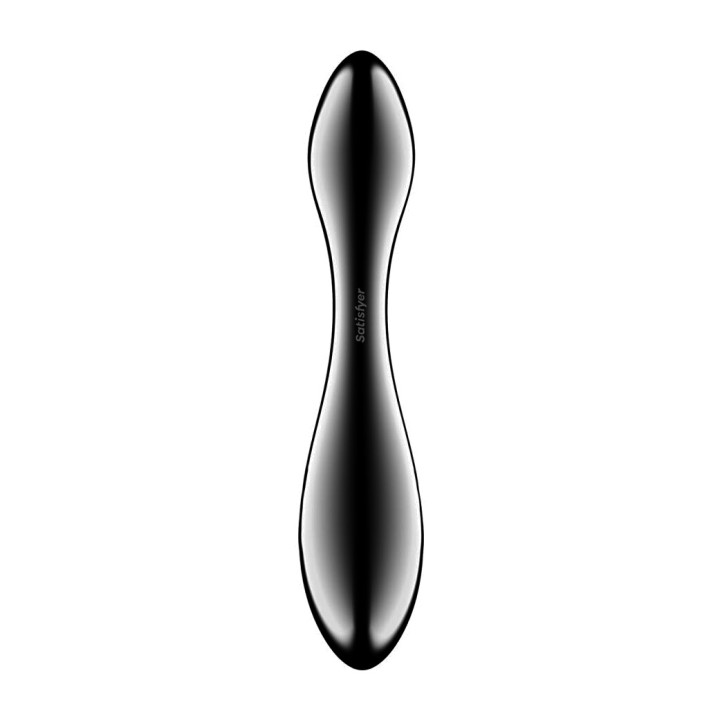 SATISFYER Dildo deacle inoxidable de doble ús PURE GRAVITY 3