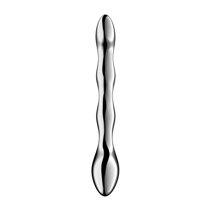 SATISFYER Dobbeltfunktions stålstølting COSMIC CREST 2
