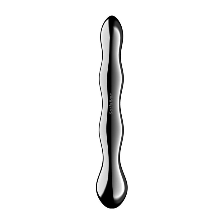 SATISFYER Dildo deacle inoxidable de doble ús COSMIC CREST 2