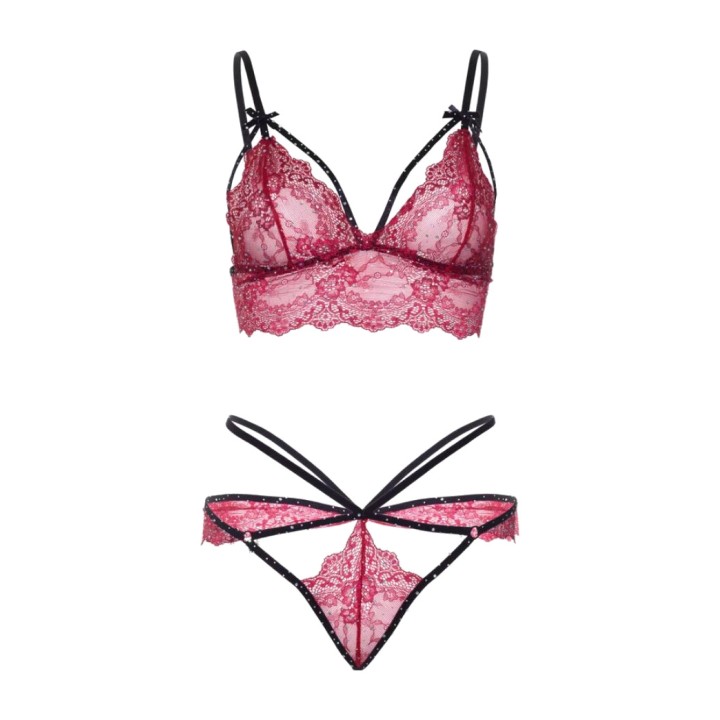 LEG AVENUE Bra and thong set 81623 D-244905VAR