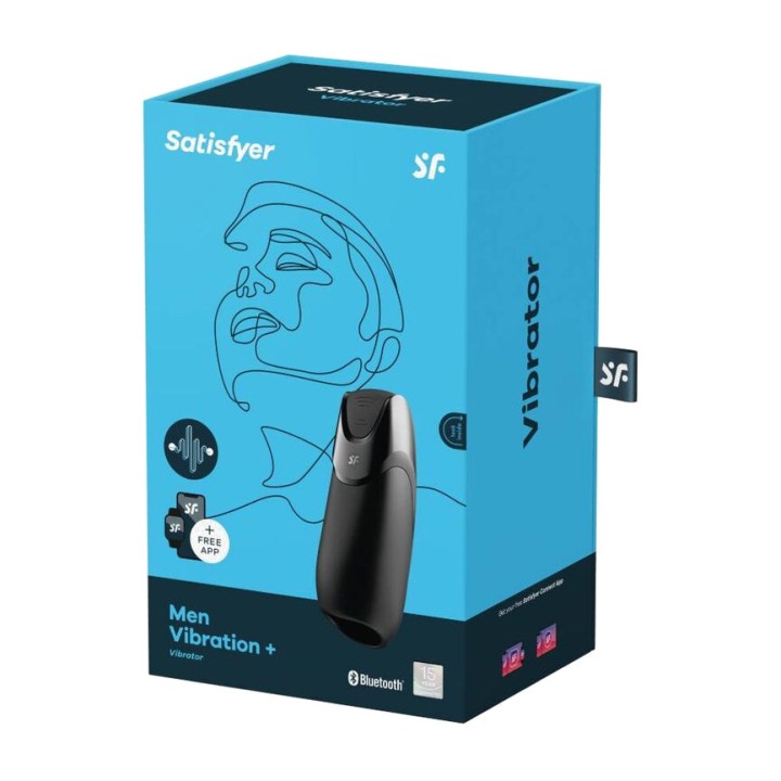 SATISFYER Mandeldild med vibration MEN VIBRATION+ D-233129