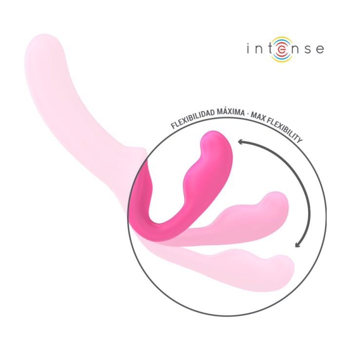 INTENSE Dual vibrator with remote control AMY 20 CM D-244455