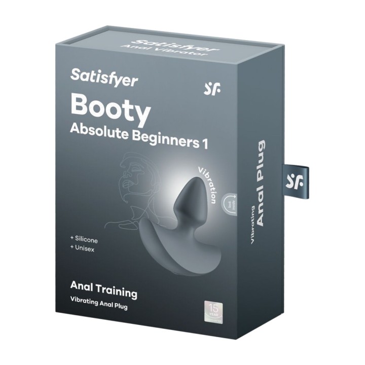 SATISFYER Plug anal avec vibration ABSOLUTE BEGINNERS 1
