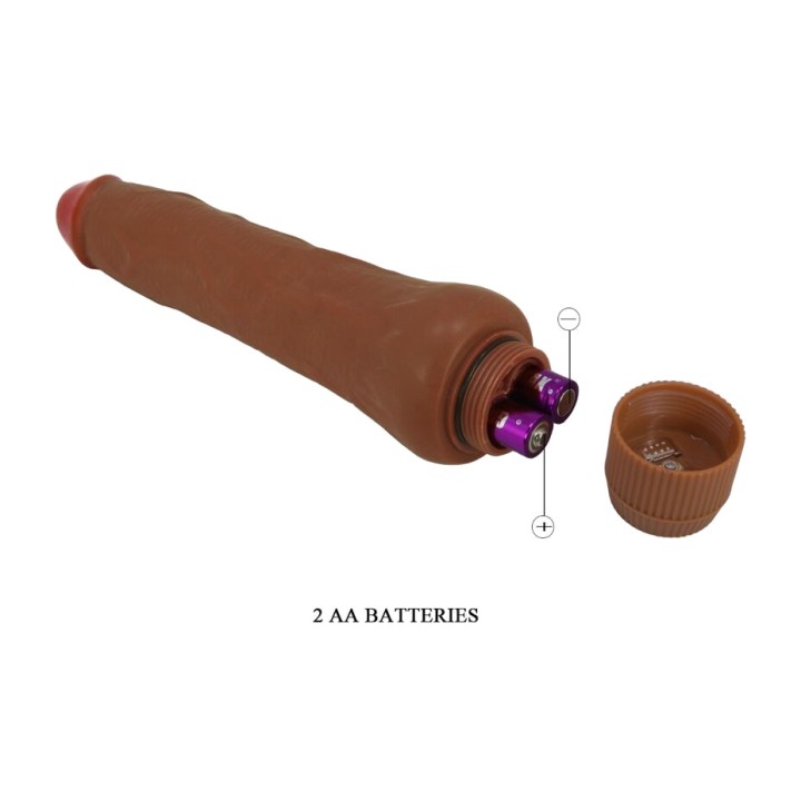 BAILE Realistic vibrator DRYAD 25 CM D-242513