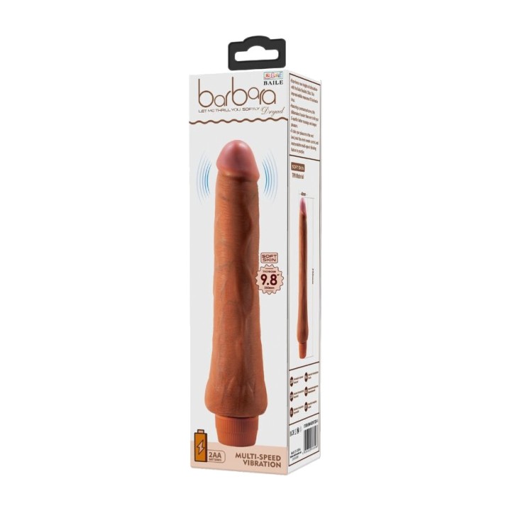 BAILE Realističen vibrators DRYAD 25 CM D-242513
