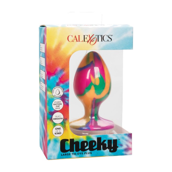 CALEXOTICS Anal csapdec CHEEKY TIE-DYE D-232202VAR