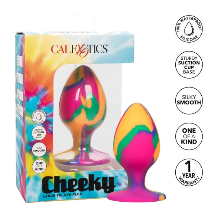 CALEXOTICS Analplug CHEEKY TIE-DYE D-232202VAR