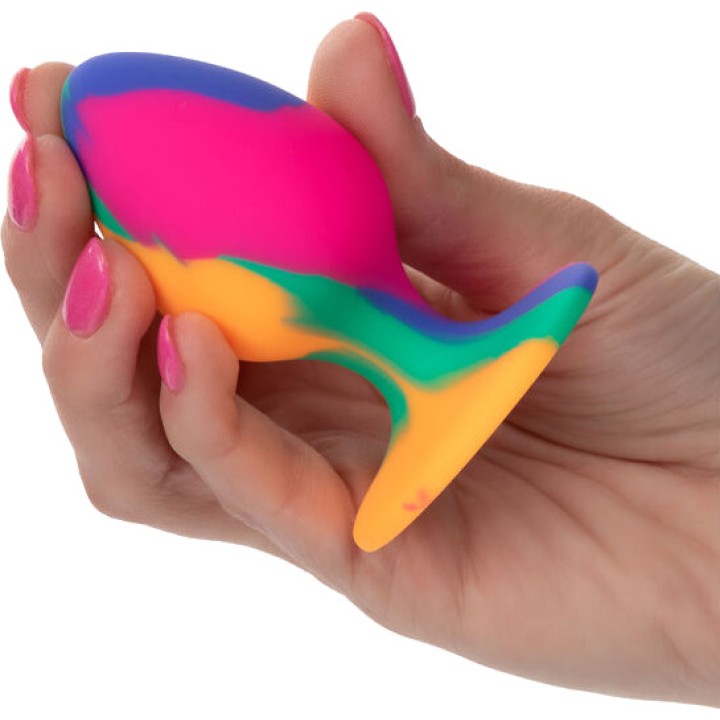 CALEXOTICS Plug anale CHEEKY TIE-DYE D-232202VAR