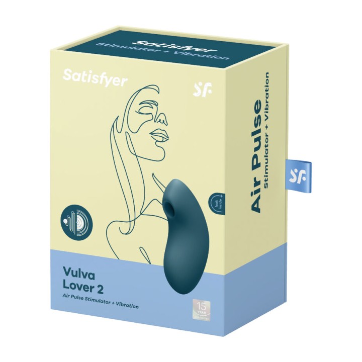 SATISFYER Clitoral vacuum pump with vibration VULVA LOVER 2