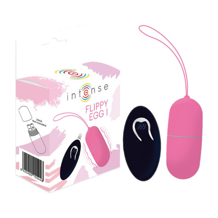 INTENSE Ovală vibratoare cu comandă remote FLIPPY I