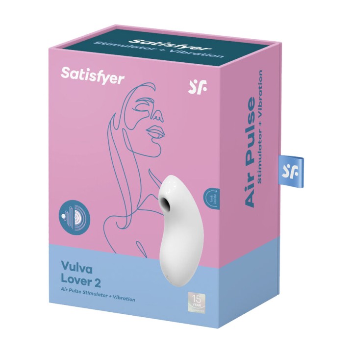 SATISFYER Clitorissauger mit Vibration VULVA LOVER 2