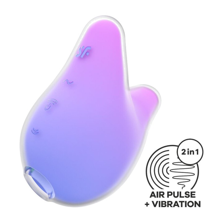 SATISFYER Clitoral vacuum pump with vibration MERMAID VIBES