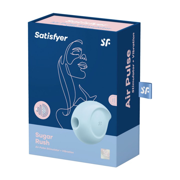 SATISFYER Klitorislock med vibration SUGAR RUSH D-231782VAR