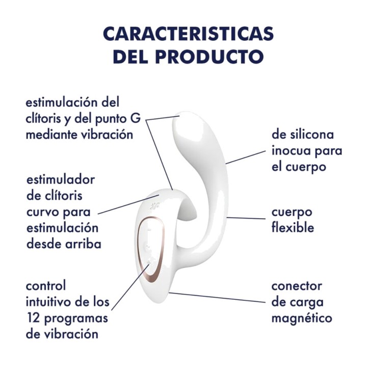 SATISFYER Vibrátor so štětcom G FOR GODDESS 1 D-239974