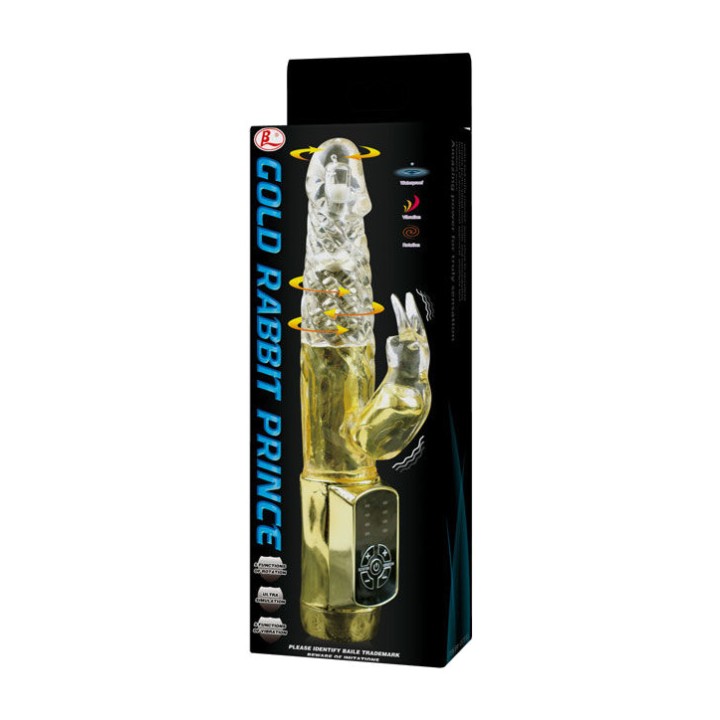 BAILE Rabbit vibrator US GOLD PRINCE D-199977