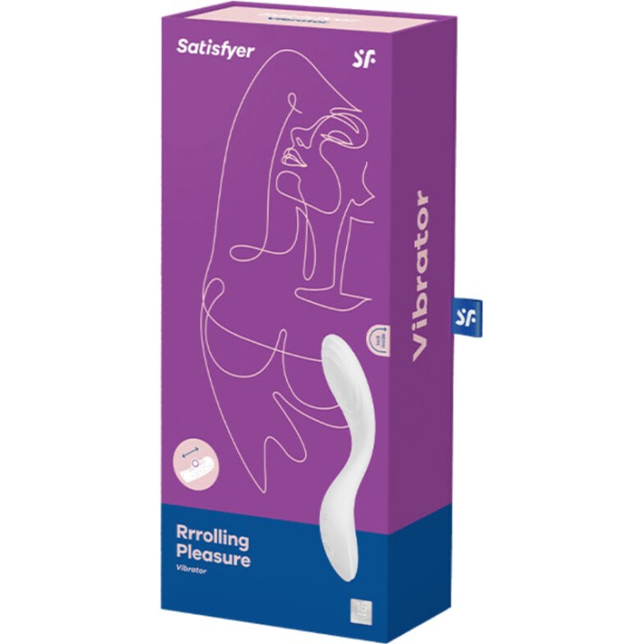 SATISFYER Vibrátor G-bodka RRROLLING PLEASURE D-231422