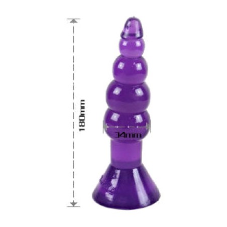 anal plug climax happens 17 cm