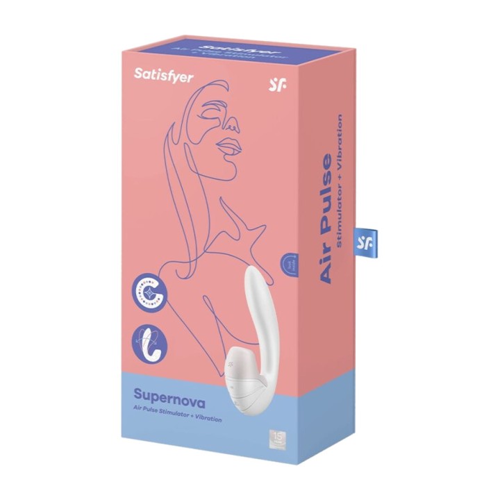 SATISFYER Clitorissauger mit Vibration SUPERNOVA D-231191VAR