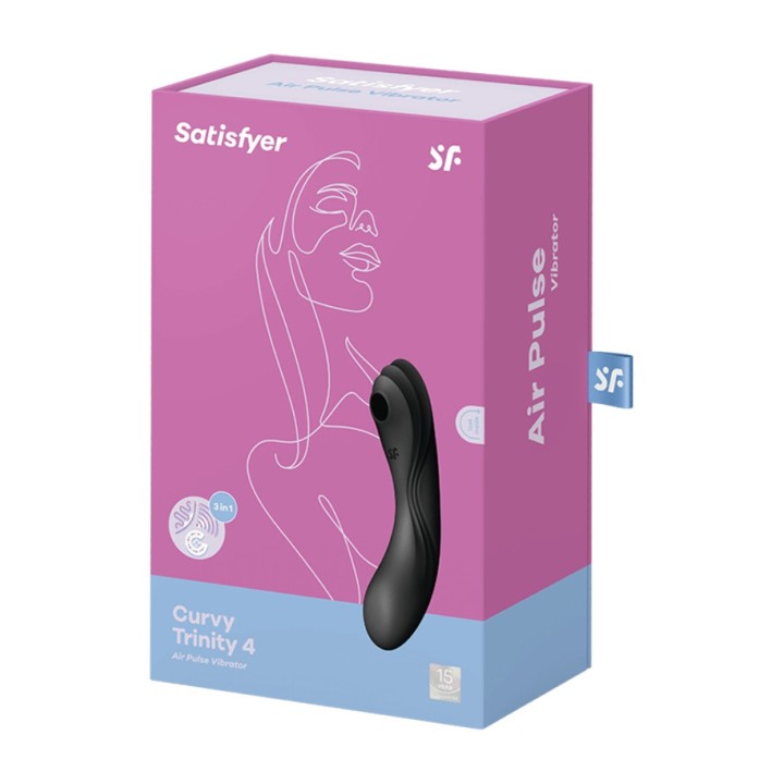 SATISFYER Aspirateur de clitoris avec vibration CURVY
