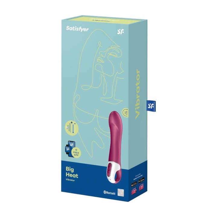 SATISFYER Vibratore punto G BIG HEAT D-231085