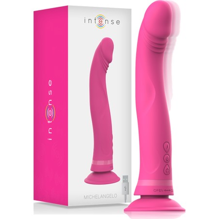 dildo vibrant en silicone michelangelo