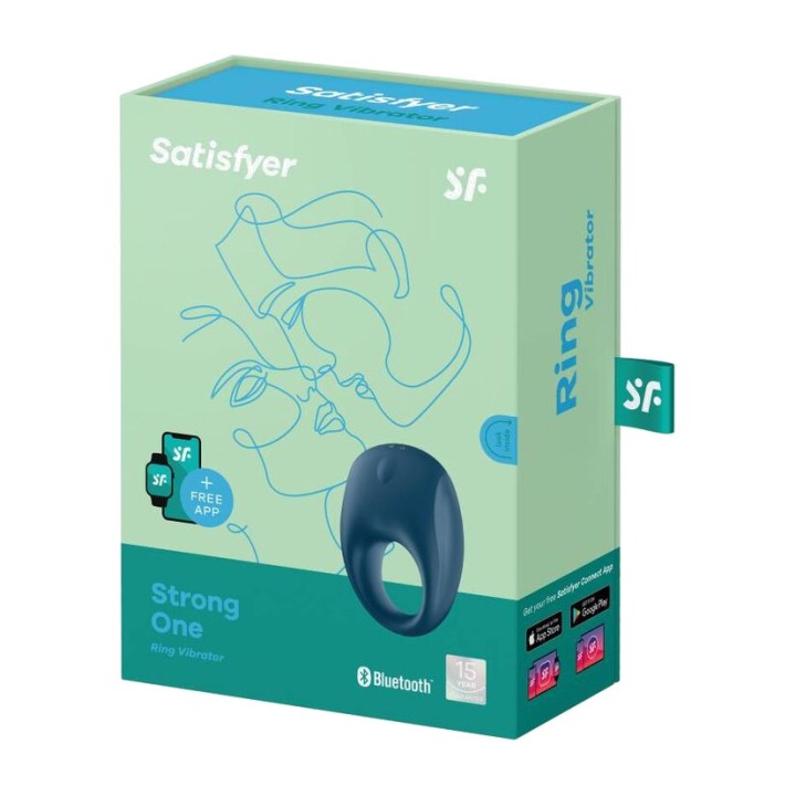 SATISFYER Anello vibrante per il pene con app STRONG ONE