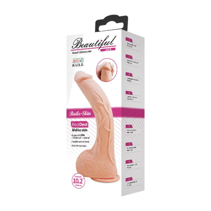 BAILE Valós törzsszimulátor BEAUTIFUL JACK 26 CM D-230704