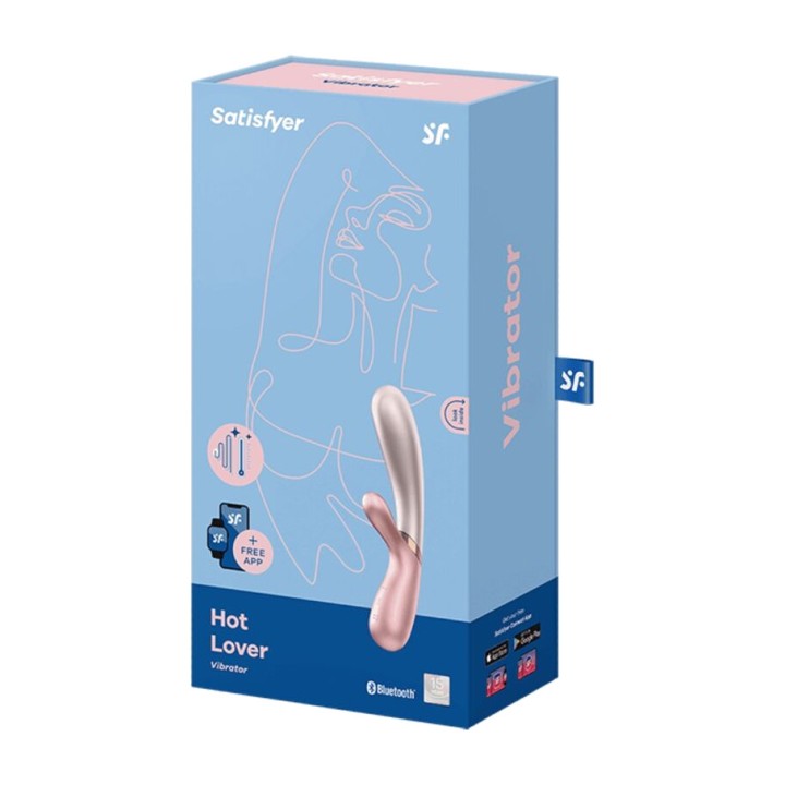 SATISFYER Vibrátor s teplovým efektom HOT LOVER D-229780
