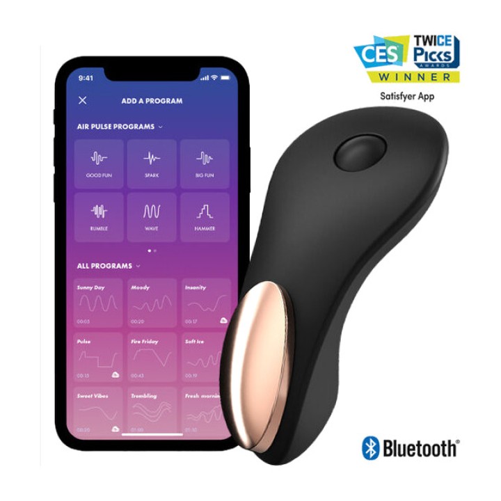 SATISFYER Remote-controlled thong vibrator LITTLE SECRET