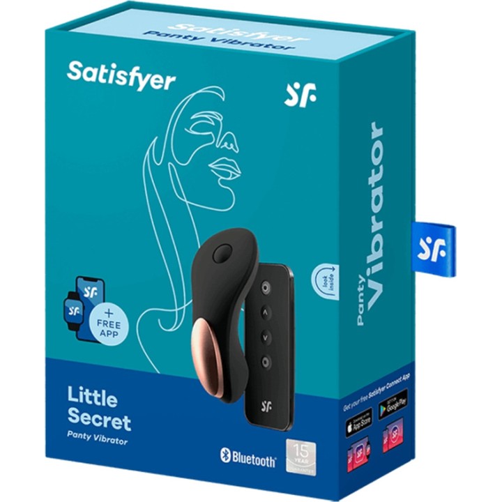 SATISFYER Remote-controlled thong vibrator LITTLE SECRET