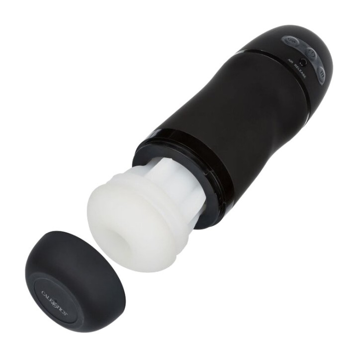 CALEXOTICS Mandeldild med vibration og succion OPTIMUM POWER