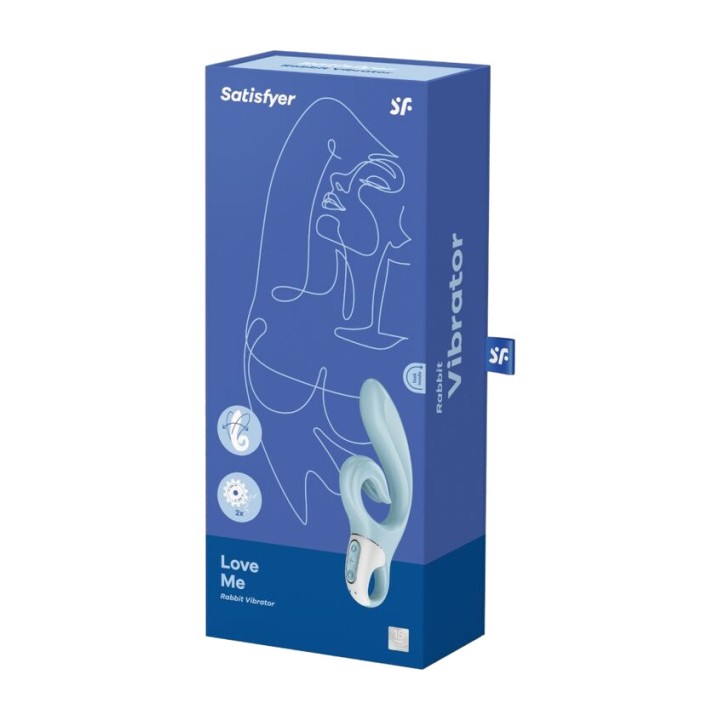 SATISFYER Rabbit vibrátor LOVE ME D-232928VAR