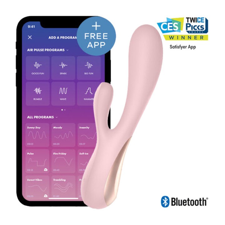SATISFYER Vibrator cu anvelop aplicație MONO FLEX