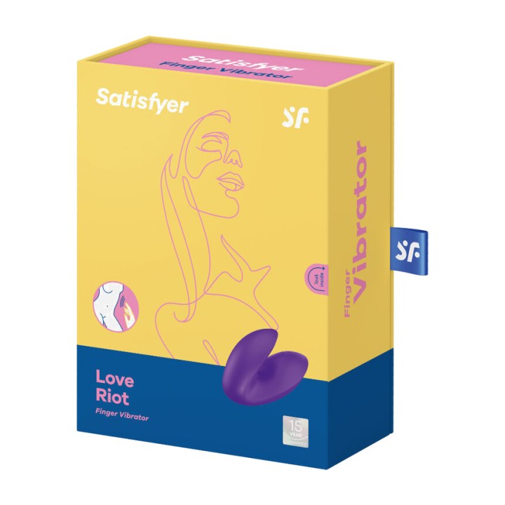 SATISFYER Vingerschutter LOVE RIOT D-232730VAR