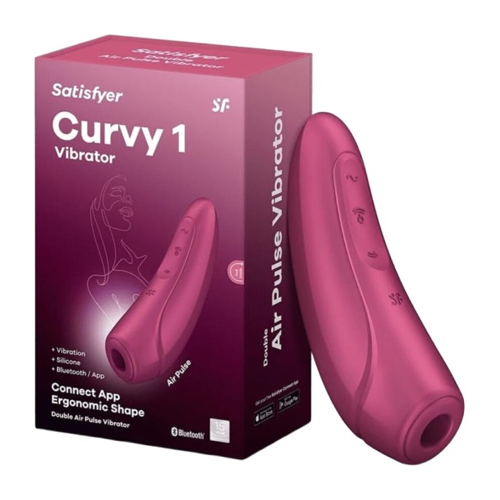 SATISFYER Klitorisvakuum CURVY 2+ D-224085