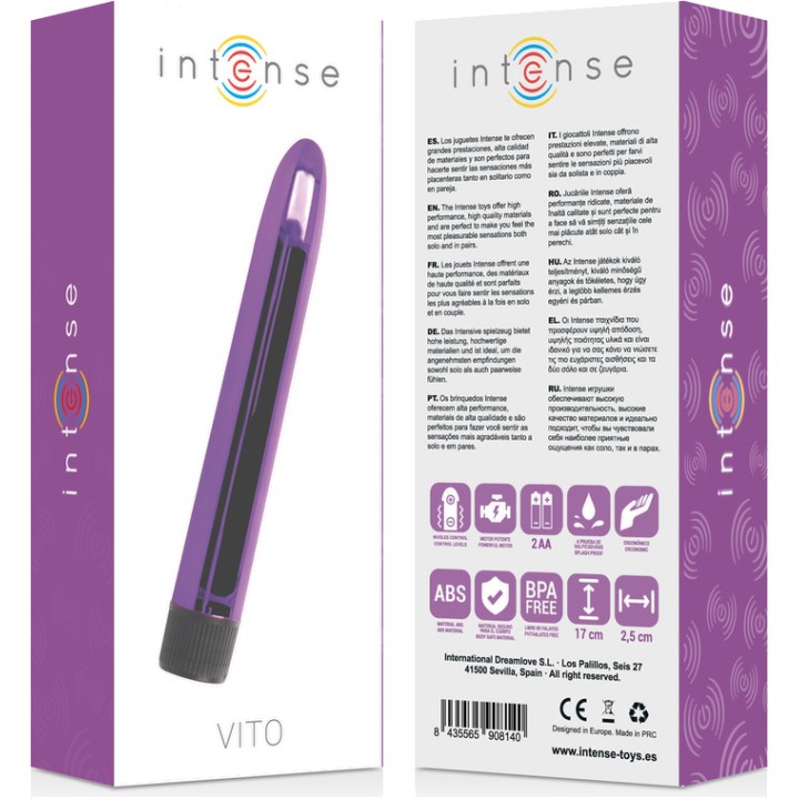 INTENSE Vibrattori stimulaattori VITO D-221090VAR
