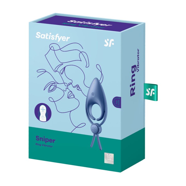 SATISFYER Wibrator do pęsetra SNIPER D-231415VAR