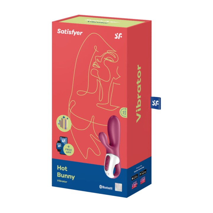 SATISFYER G-pistool Vibrator HOT BUNNY D-231310