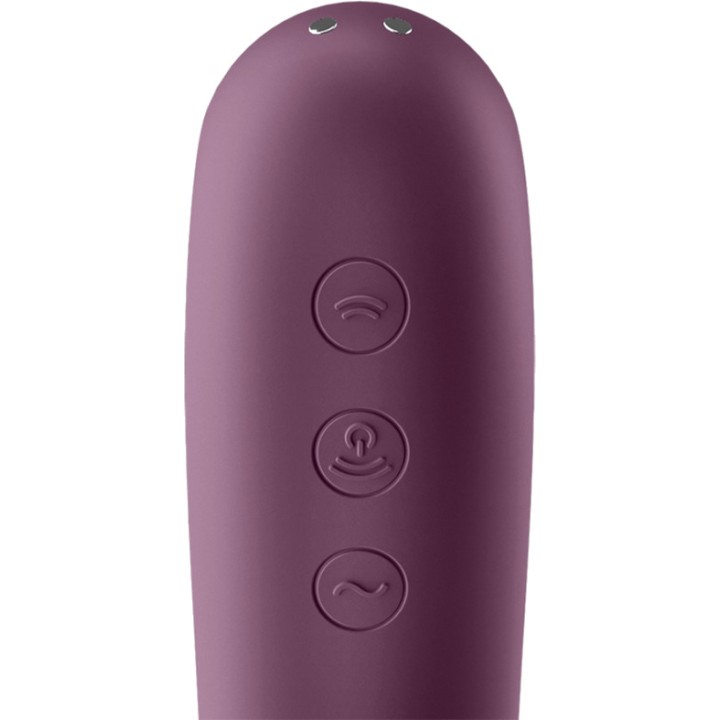 SATISFYER Klitorislock med vibration DUAL KISS D-231141VAR